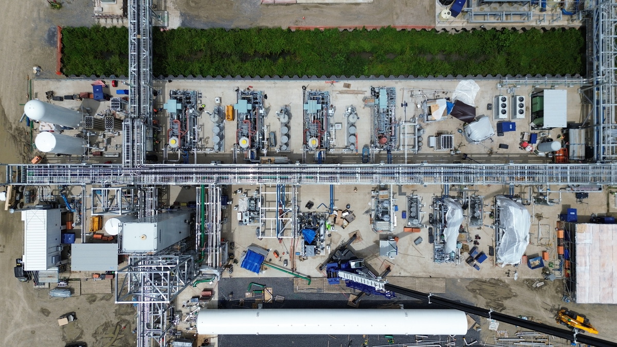 Green Hydrogen Liquefaction Plant in St. Gabriel, Louisiana